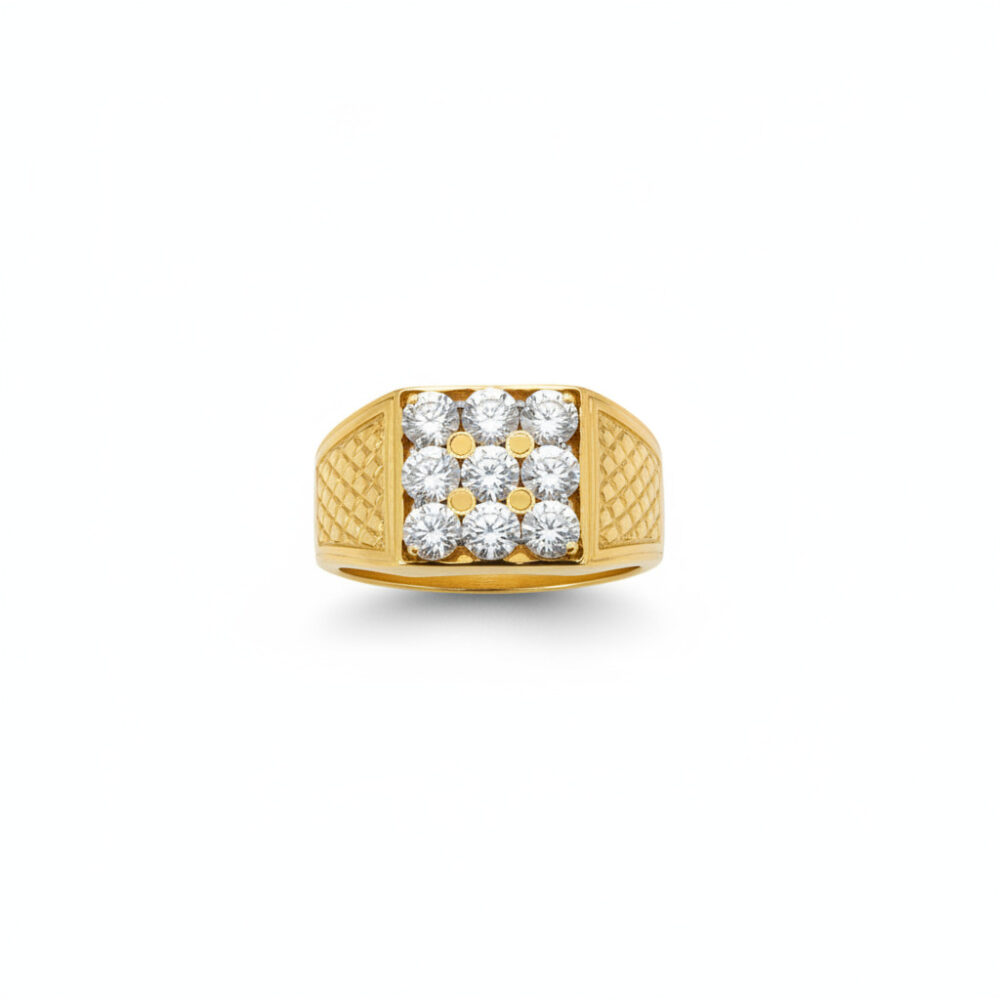Diamond Mens Ring